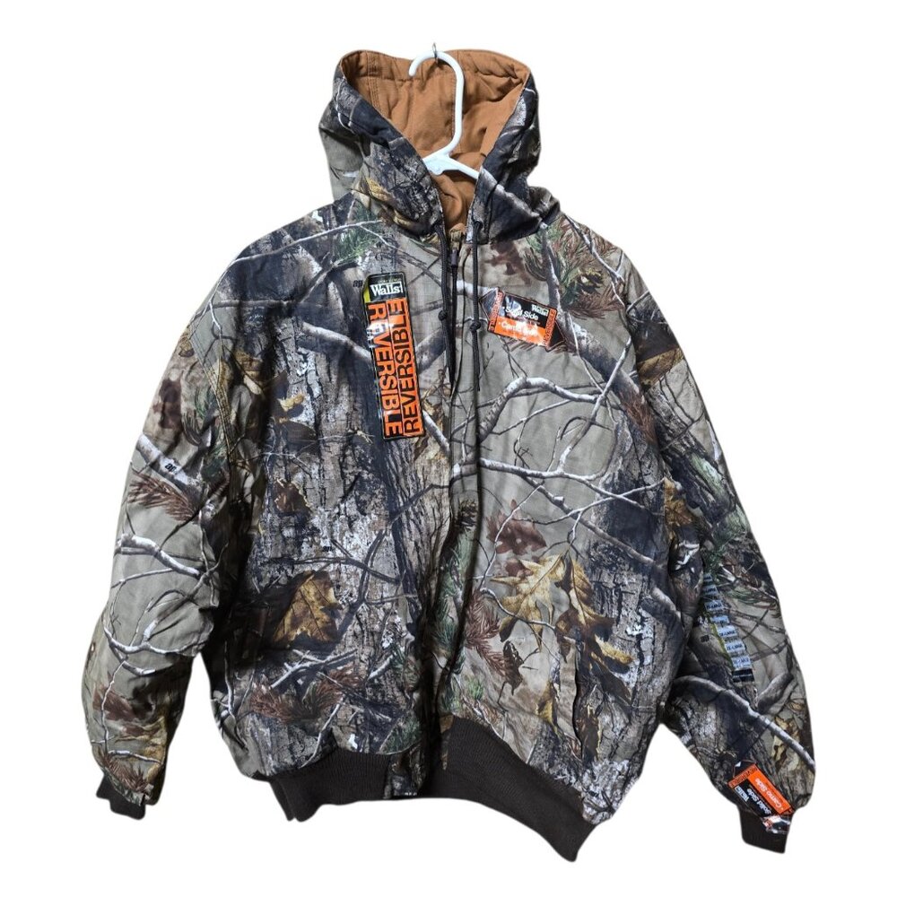 NWT Men's Sport & Field Walls Reversible REALTREE Camo Jacket